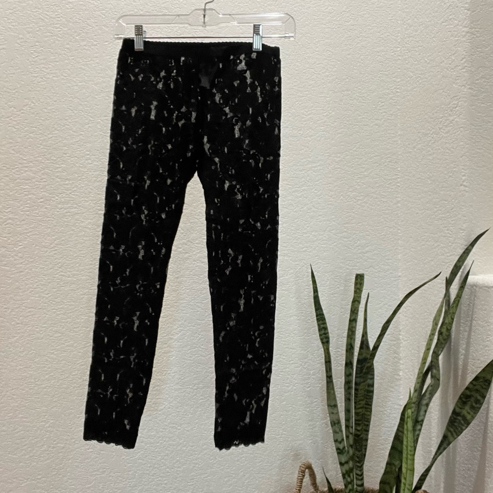 Mango Lace Leggings XS